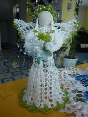Novogodisnji Snowflake Heklanje Seme Christmas Decoration 12